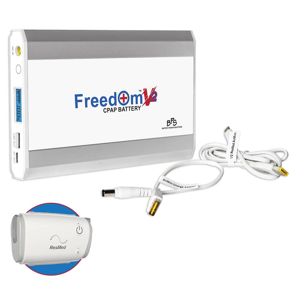Freedom V² Battery Kit for ResMed AirMini Travel CPAP