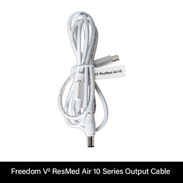 Freedom V² CPAP Battery ResMed Air 10 Series Output Cable