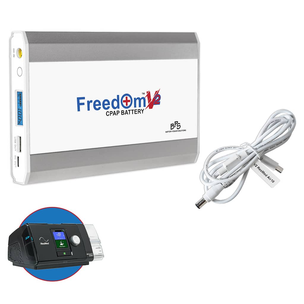 Freedom V² CPAP Battery Kit for ResMed Air 10 Series