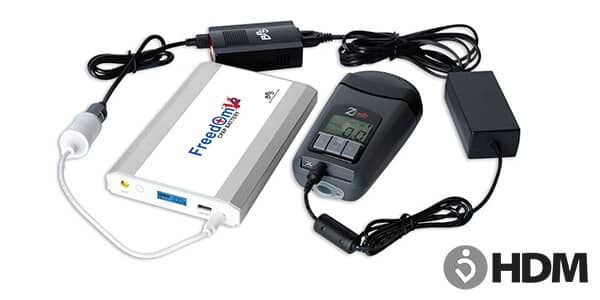 Freedom V² CPAP Battery with HDM Z2 Travel CPAP