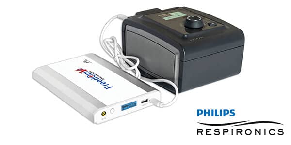 Freedom V² CPAP Battery withPhilips Respironics System One 60 Series
