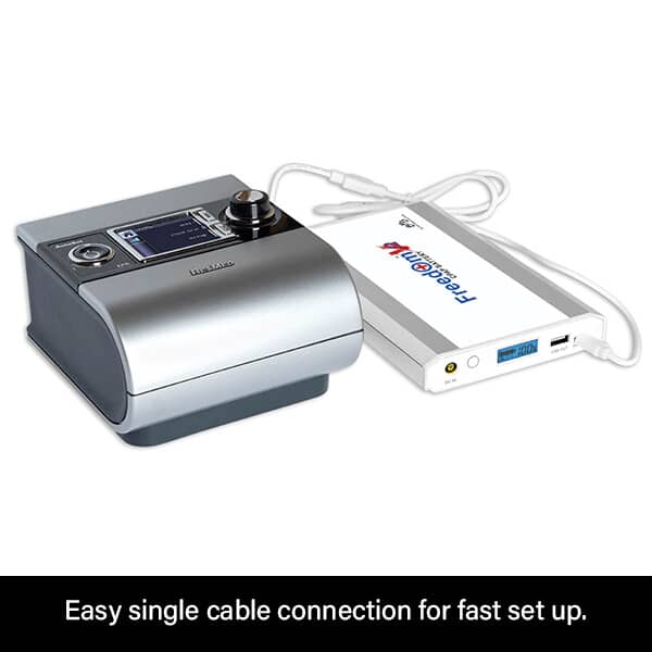 Freedom V² CPAP Battery Connection to ResMed S9