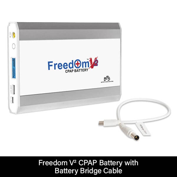 Freedom V² CPAP Battery with Battery Bridge Cable