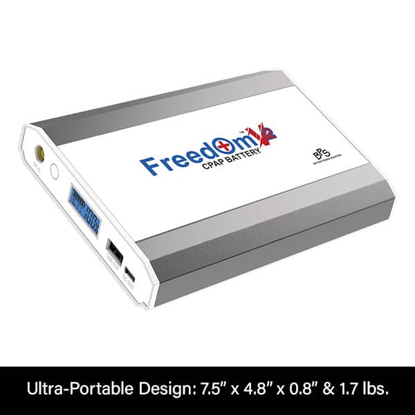 The Ultra-Portable Freedom V² CPAP Battery